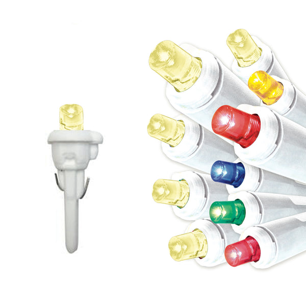 Color Choice® Lighting Replacement LEDs Micro Warm White/Multi Official Holiday Lighting